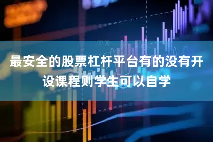 最安全的股票杠杆平台有的没有开设课程则学生可以自学